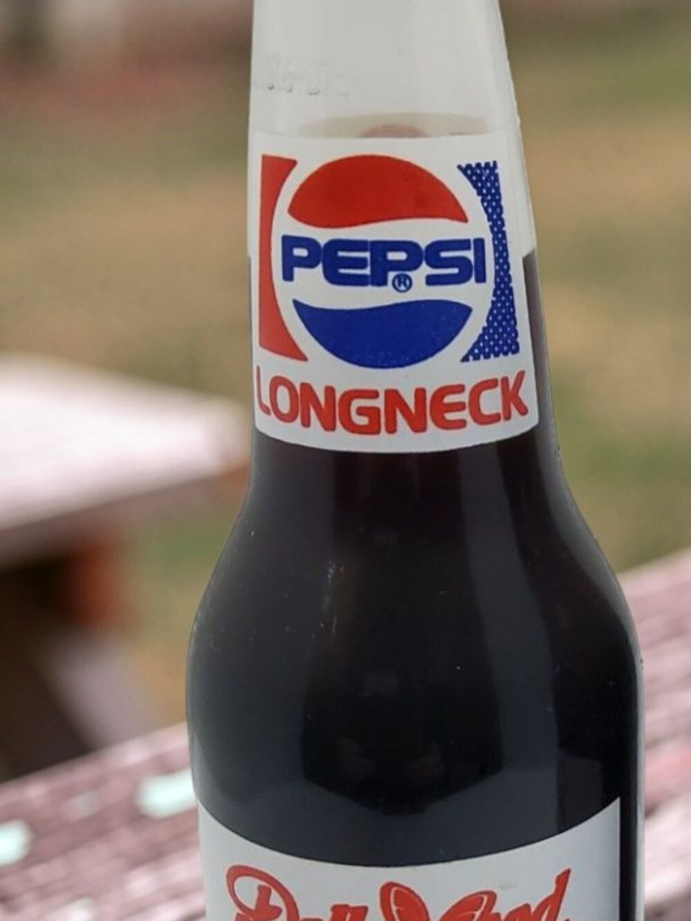 vintage 5th birthday 1986-1990 dollywood longneck pepsi bottle unopened